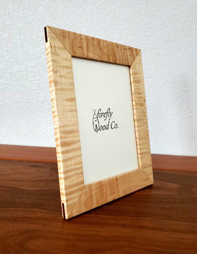 Curly Maple Picture Frame Etsy