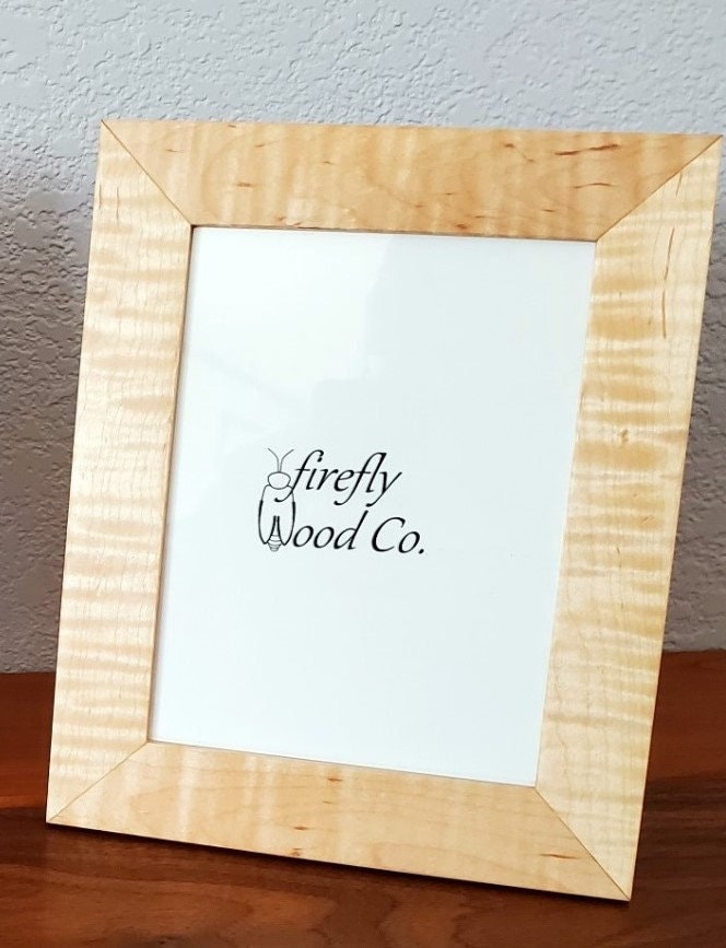 Curly Maple Picture Frame Etsy
