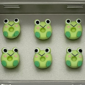 Tiny Frog Magnets | Small Frog Magnets | Frog Lover Gift | Gift for Her | Frog Magnet | Frog Decor | Green Frog Magnets | Frog Gifts