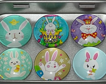 Easter Magnets | Easter Bunny Magnet Set | Easter Gift Magnet Set