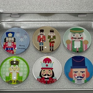 Nutcracker Gift | Nutcracker Magnets | Nutcracker Decor | Stocking Stuffer | Nutcracker Art | Xmas Nutcracker | Stocking Filler | Nutcracker