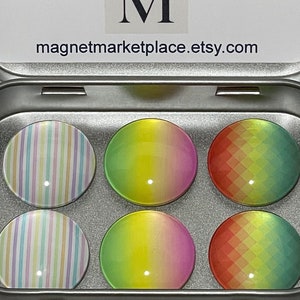 Rainbow Magnets | Rainbow In Magnets | Fridge Magnet Set | Cute Magnets | Fun Magnets | Birthday Gift | Thank You Magnets | Rainbow Gift