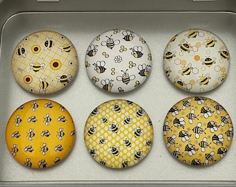 Bienen-Magnete | Honig Bienen Magnete | Bienen Geschenk | Bienen Geschenke für Zuhause | Biene Geschenke Küche | Bienen Themen Geschenke | Bienenliebhaber Geschenk | Biene Geschenkidee