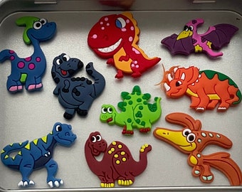 Dinosaur Magnets | Cute Dinosaur Magnets | Fun Dinosaur Gifts | Cute Dinosaur Gifts | Dinosaur Fridge Magnets | Fridge Magnet | Cute Magnets