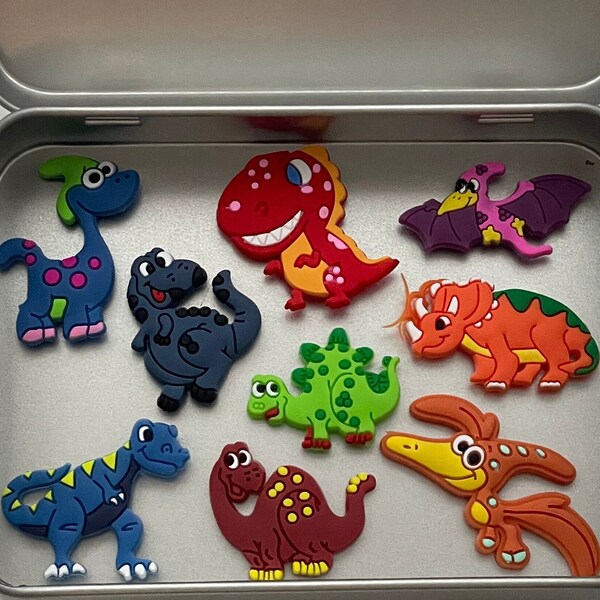 Dinosaur Magnets | Cute Dinosaur Magnets | Fun Dinosaur Gifts | Cute Dinosaur Gifts | Dinosaur Fridge Magnets | Fridge Magnet | Cute Magnets