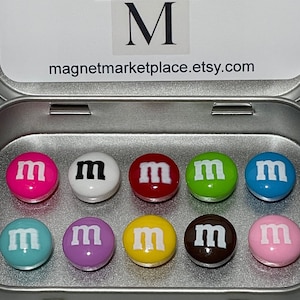 M&M Chocolate Purple Pack FRIDGE MAGNET Novelty Indonesia 3D  M&M's 1" Tall Bag