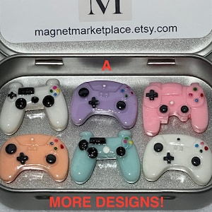 Gamer Gift | Novelty Gift | Video Game Magnets | Nerdy Gift | Stocking Stuffer| Locker Magnets | Gamer Magnets | Video Game Decor