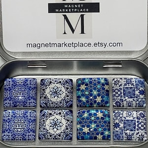 Mandala Magnets | Fridge Magnet Set | Mandala Decoration Magnets | Mandala Art | Gift for Friend | Housewarming Gift | Thank You Magnets