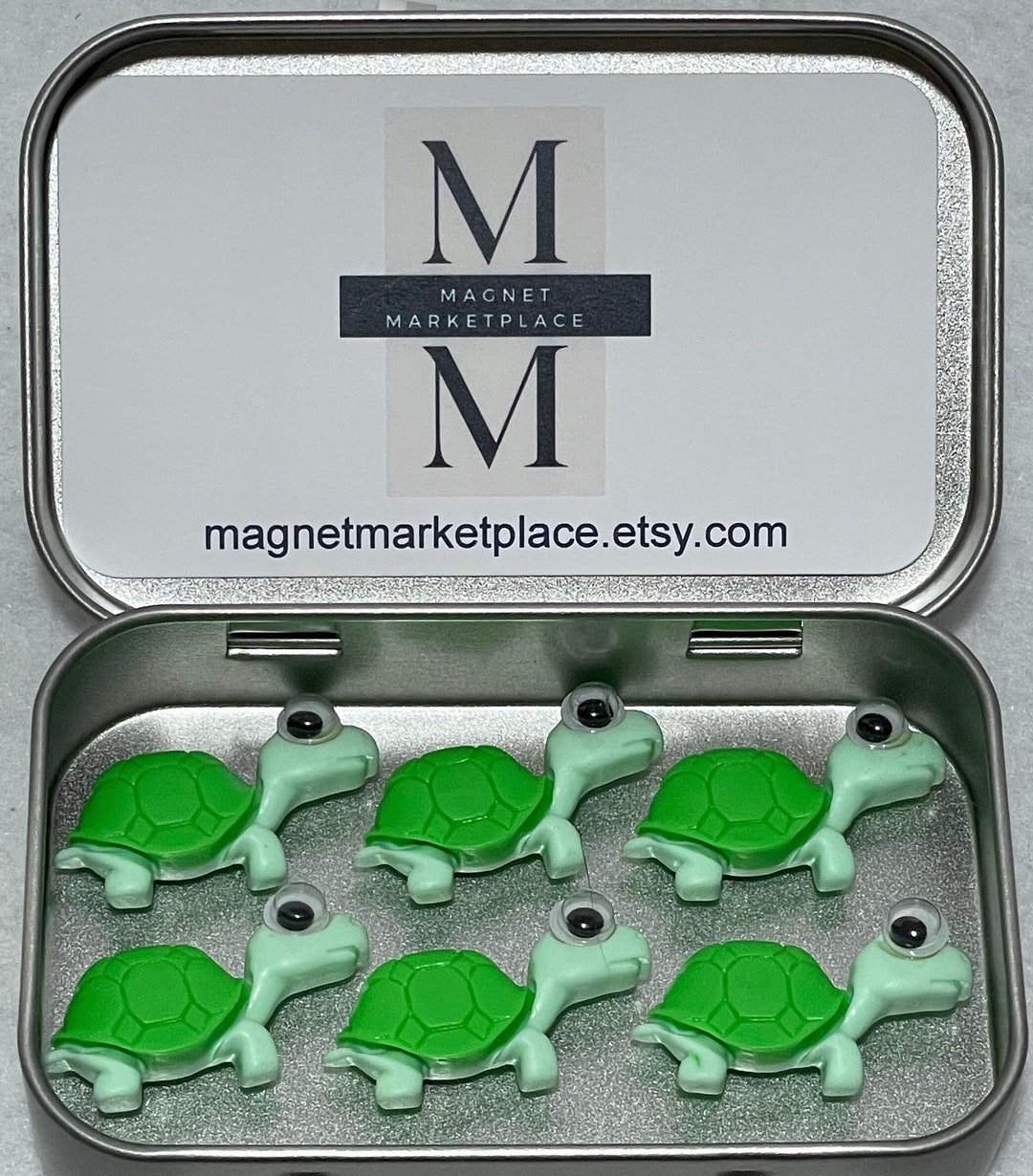 Turtle Races With Magnets Turtle Gifts | Turtle Magnets | Fridge Magnets | Turtle Lover Gift ...