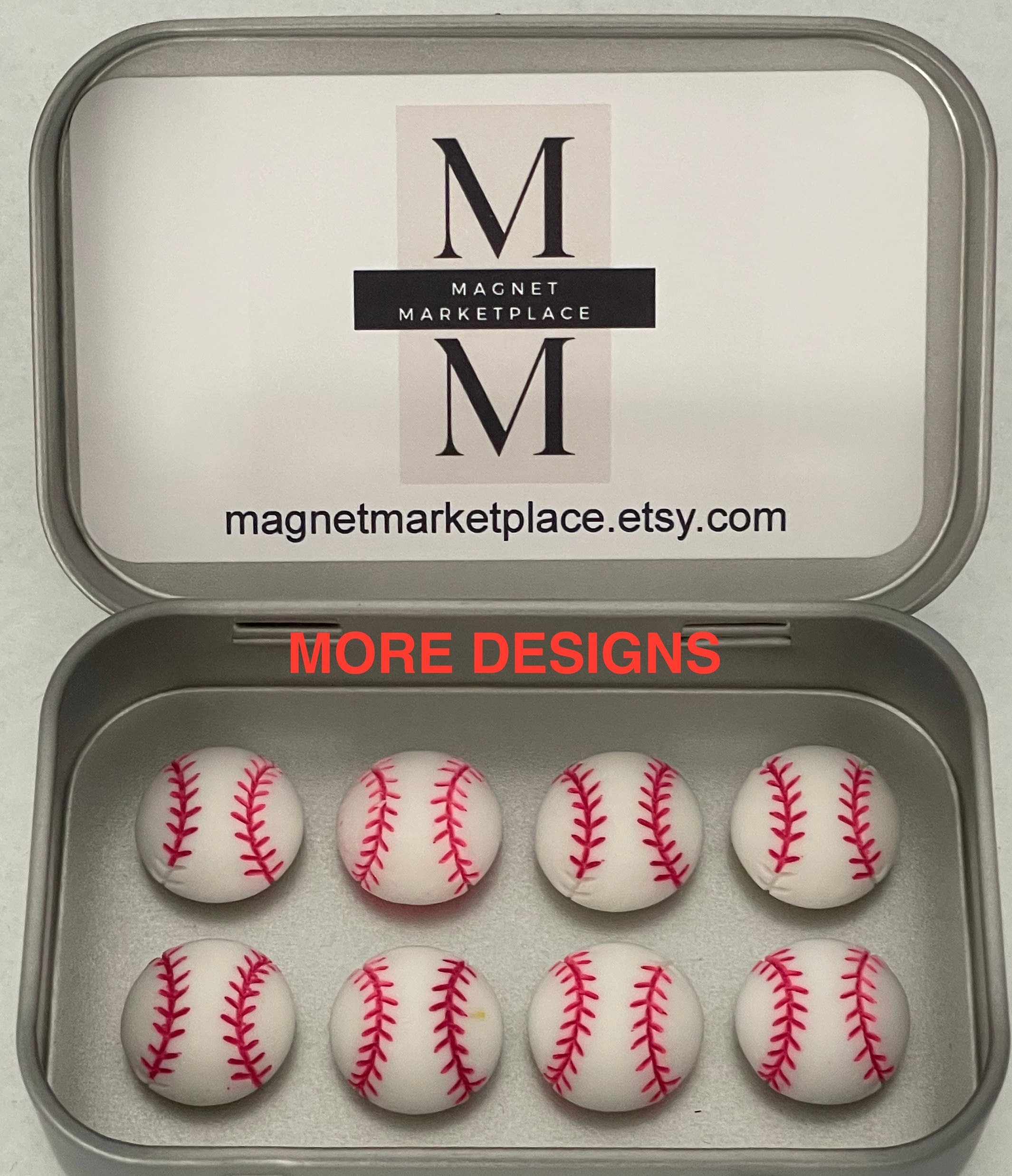 Baseball Magnet Set | Gifts for Men | Baseball Mom Gift | Dorm Room ...