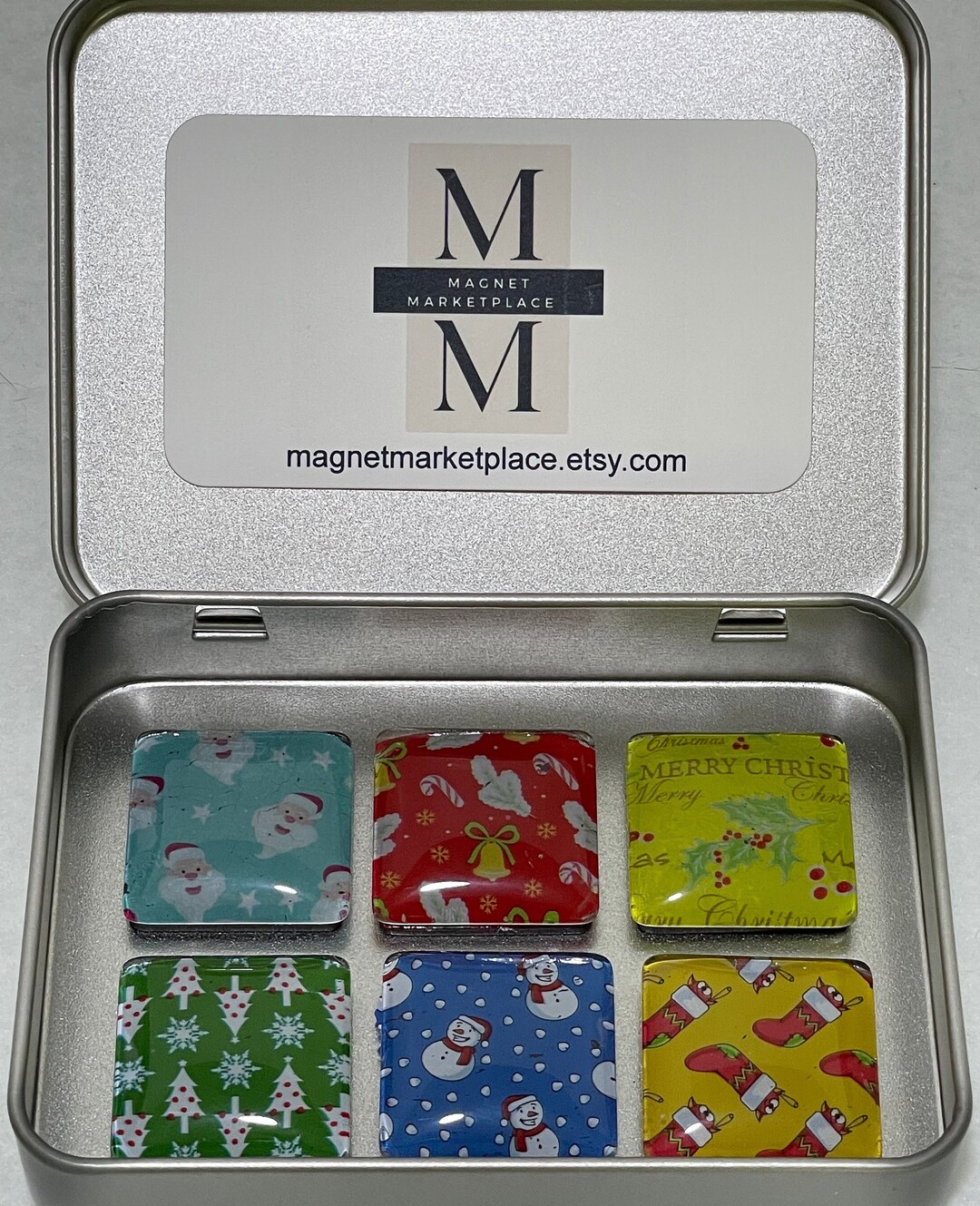 Christmas Refrigerator Magnet Set | Christmas Stocking Stuffer ...