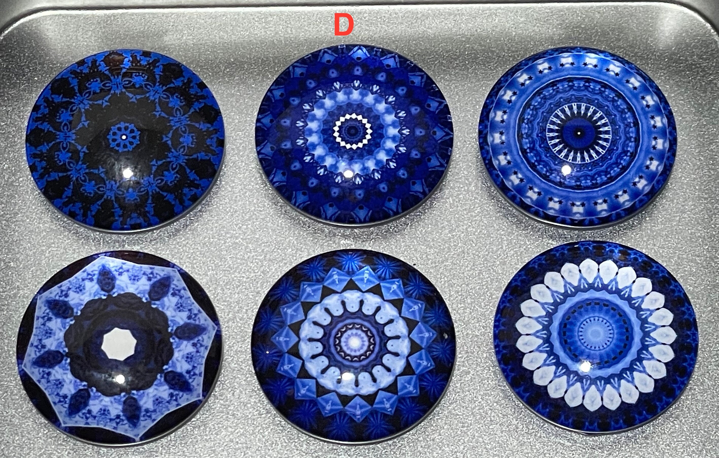 Mandala Art Mandala Decoration Blue/navy Mandalas