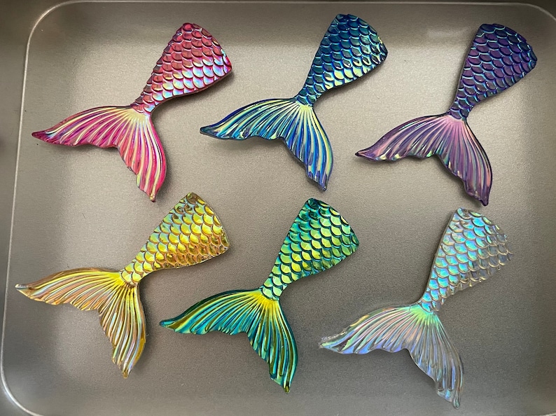 Mermaid Magnets | Mermaid Tail Magnets | Mermaid Decor Adult | Mermaid ...