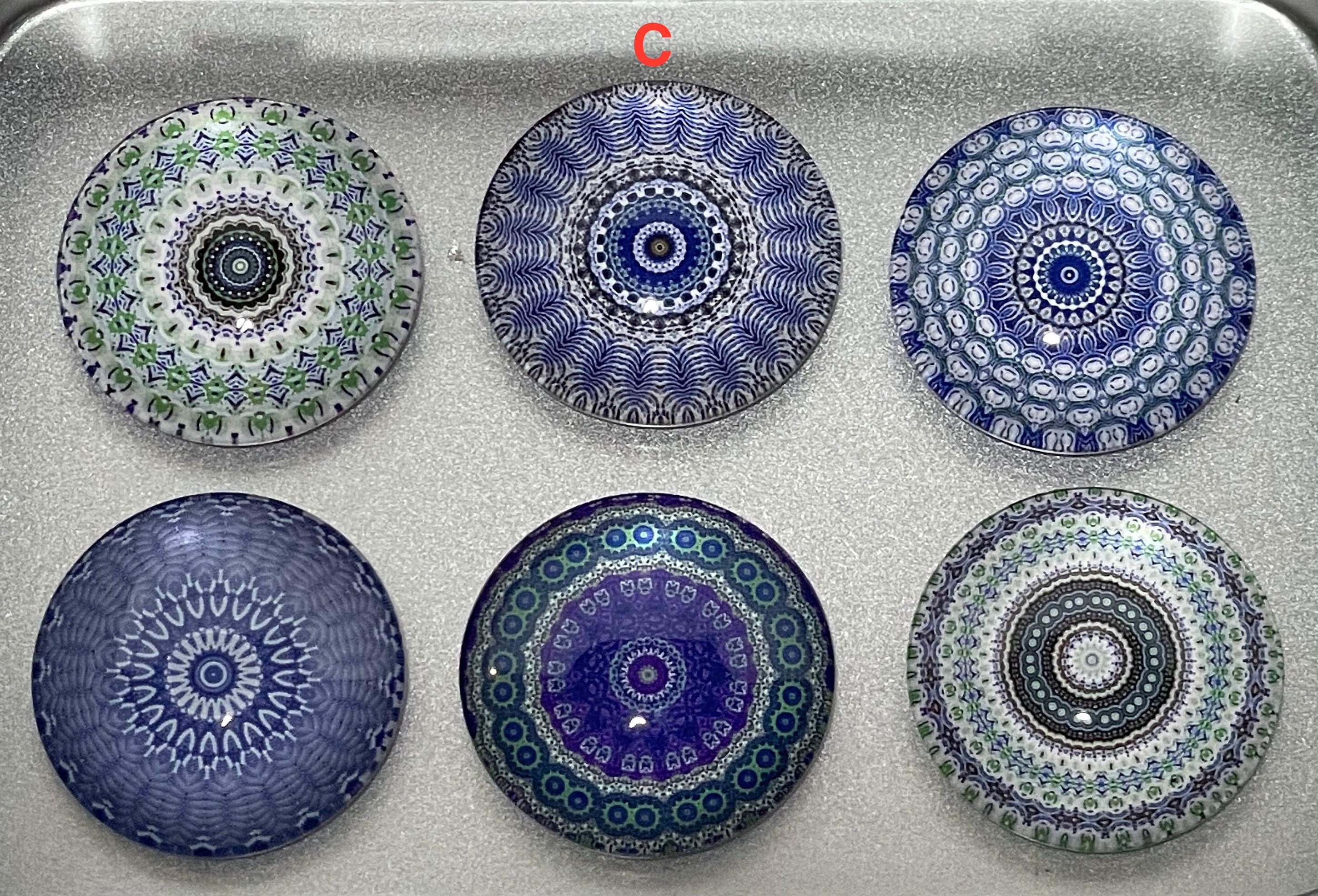 Mandala Art Mandala Decoration Blue/navy Mandalas