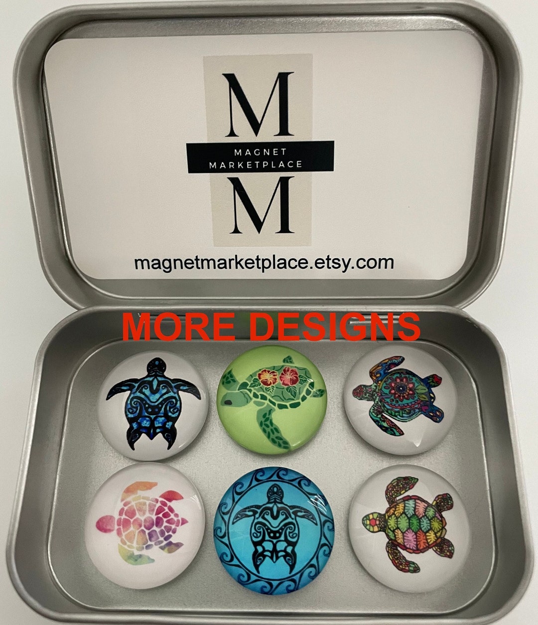 Turtle Races With Magnets Turtle Magnets | Turtle Gifts | Turtle Decorations | Turtle Lovers Gift ...