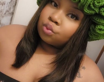 PATTERN: Crochet Ruffle Bucket Hat