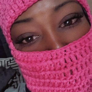 Crochet Balaclava Ski Mask image 2