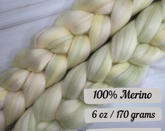 Spirit of the Cyrcus - 100% Wool Combed Top – 6 oz Spinning Fiber