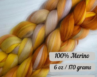 Women Friends - 100% Wool Combed Top – 6 oz Spinning Fiber
