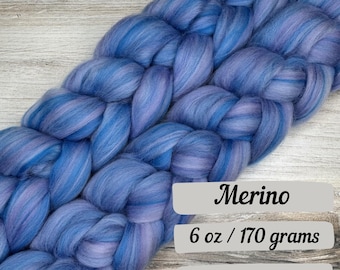 Twirl Custom Combed Top Merino Fiber Spinning Fiber Wool Roving Fiber for Spinning Fiber Braid Felting