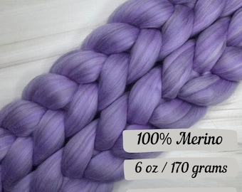 Provence - 100% Wool Combed Top – 6 oz Spinning Fiber