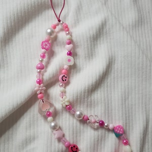 The &quot;Pinky Dinky&quot; y2k unique 90&#39;s inspired phone strap charm