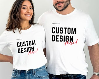 Personalized Custom T-Shirt, Team Logo Graphic Tee
