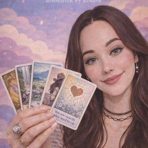 Lectura de cartas con mensajes / Captación intuitiva de mensajes / Percepción emocional / Reflexión espiritual / Adivinación por Kendra