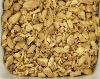 Organic Ginger Root, c/s (Zingiber officinale)