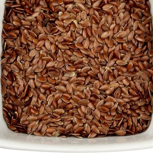 Organic Flax Seed, Whole (Linum usitatissimum)
