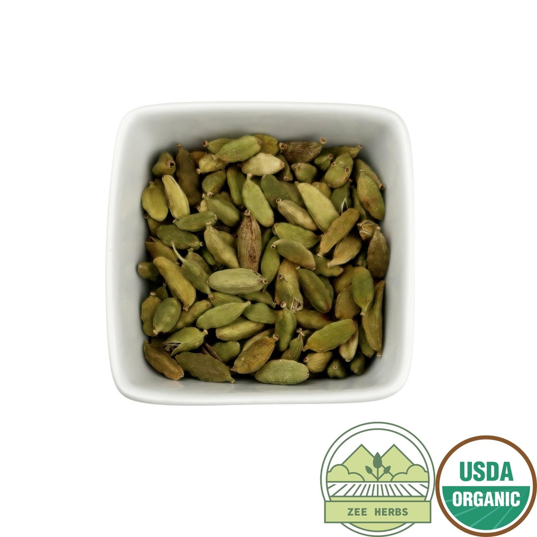 Organic Green Cardamom Pods, Whole elettaria Cardamomum Etsy