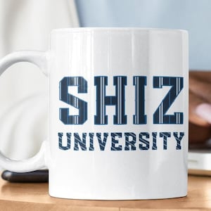 Wicked Birthday Gift for Daughter, Shiz University Mug, Wicked Musical Movie Theater Broadway Halloween, Witch Green Girl Elphaba Ariana