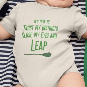 Wicked Onesie Baby Gift, Wicked the Musical Elphaba Glinda, Theater Broadway Costume Halloween, Wicked the Movie, Green Girl Popular Ariana