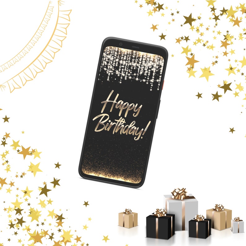 Electronic Birthday Card, Digital Ecard Birthday, SMS Text Phone Email