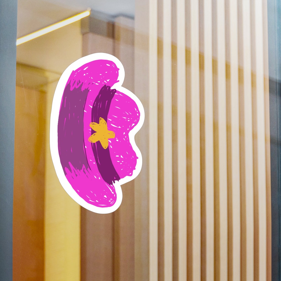 Bluey Inspired Muffin's Cowboy Hat Kisscut Vinyl Decals Bluey Birthday