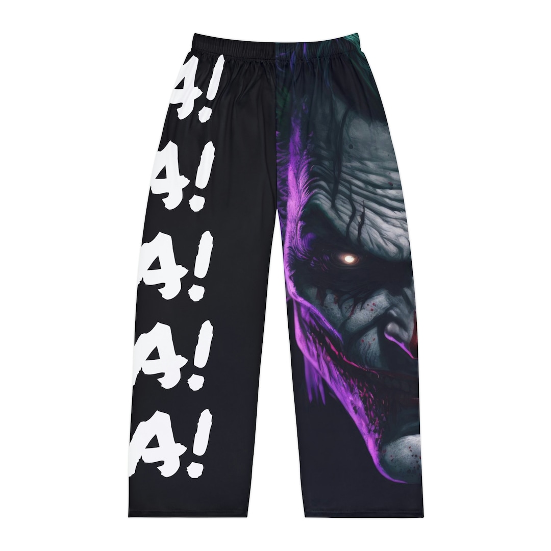 Men's Joker Pajama Pants Etsy