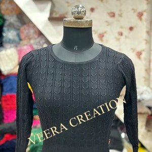 Woolen blouse online clearance