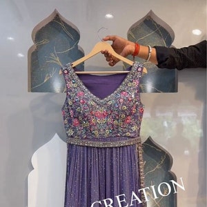 Plazo with jacket dress sale