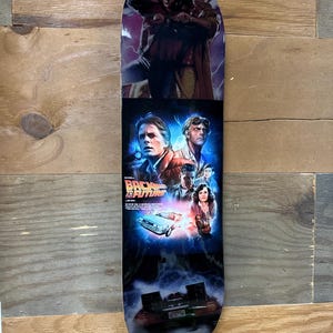 Back to the Future Skateboard Deck - Etsy