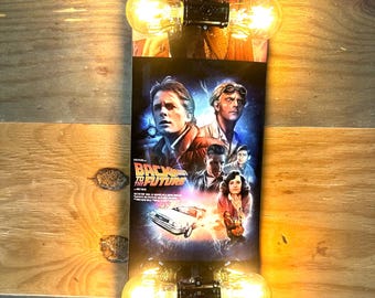 Back to the Future Skateboard Deck Lamp