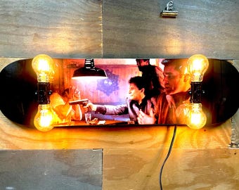 The Tommy Skateboard Deck Lamp