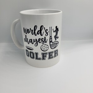 World&#39;s Okayest Golfer 15oz Mug