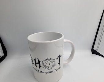Funny D&D Mug | A smiling dungeon master