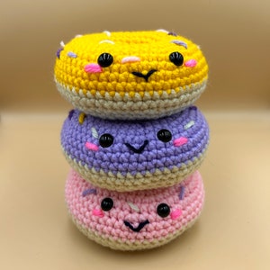 Crochet doughnuts