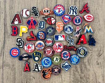 Baseball Croc Charms | MLB Baseball Charms for Croc | Baseball Team Charms | Sports Charms | Pro Baseball Team Shoe Charms