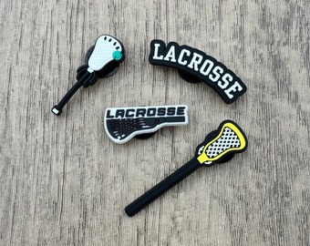 Lacrosse Shoe Charm | Lacrosse Croc Charm | LAX Shoe Charms | Sport Shoe Charms