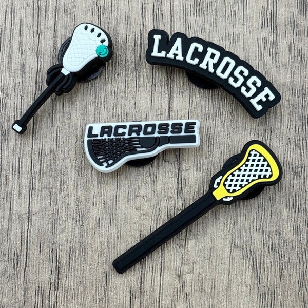 Lacrosse Shoe Charm | Lacrosse Croc Charm | LAX Shoe Charms | Sport Shoe Charms