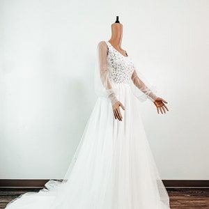 One of a Kind Custom Wedding Dress
