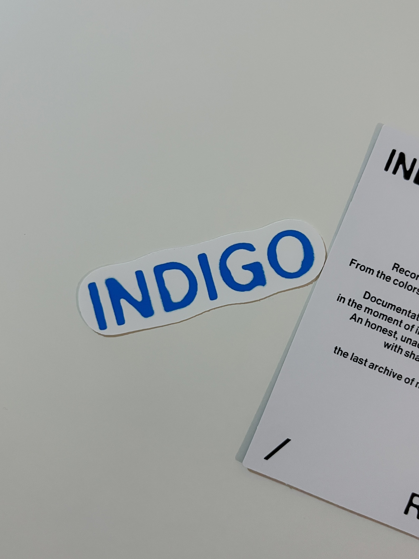 RM Indigo Album Sticker Logo Weatherproof - Etsy