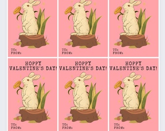 Children's Valentine's Day Cards Digital PDF